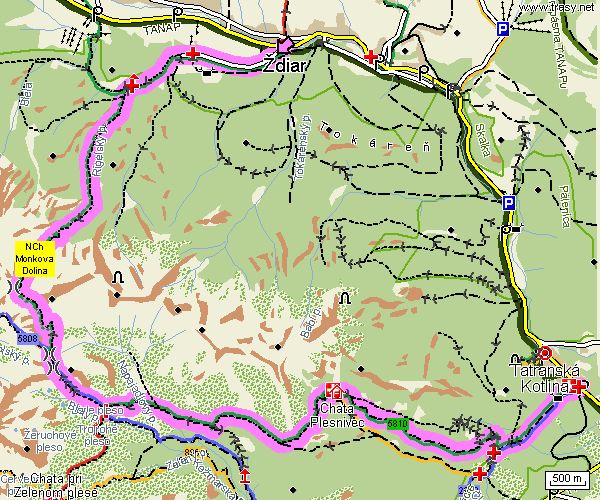 monkova_dolina_mapa